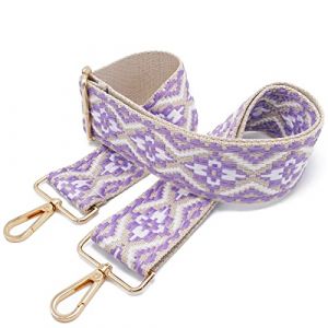 Bandoulière pour Sac a Main Sangle Sac Bandouliere Femmes Réglable Bricolage Sangles Bretelle Remplacement Bag Purse Strap A03 5cm Gold (Kocris Casa EU, neuf)