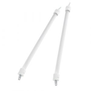 ERINGOGO 2pièces Tube Chauffe-infrarouge Remplacement Pour Chauffage Terrasse Électrique Tubes Quartz Résistants Haute Température (idbvd, neuf)