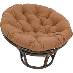 BUNQQF Grand Coussin Rond pour Chaise Papasan, Coussin Épais pour Chaise Suspendue pour l'Extérieur, Coussin de Siège pour Panier Suspendu en Rotin, Coussin de Remplacement pour Nid d'Oeuf (EHJNJIJO, neuf)