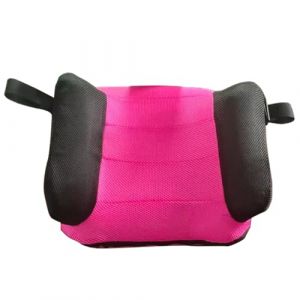 Siège d'auto rehausseur dos nu rehausseur de voyage gonflable portable avec boucle de sécurité et housse lavable coussin respirant pour enfants en bas âge en voiture et voyages en plein air (OYTYKYXSL, neuf)
