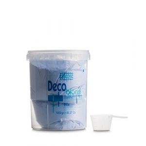 Technique Deco Blond Bleu poudre decolorante pour cheveux compacte non volatile 1 kg maxi format (Liguori Srl, neuf)