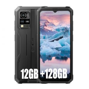 Blackview BV4800 Pro 12Go+128Go Telephone Portable Incassable 2024, Android 14 T&eacute;l&eacute;phone D&eacute;bloqu&eacute;, 5180mAh, 13MP+5MP, 6.56" HD+ Smartphone Incassable Etanche, Dual 4G LTE,GPS,NFC,OTG,FM, Noir (BINLEE LIMITED, neuf)