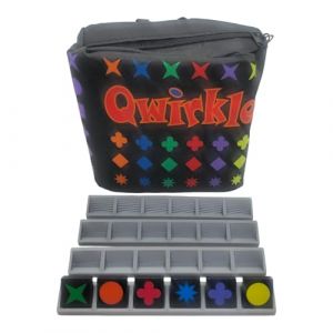 G&eacute;n&eacute;rique 4 Supports pour jetons pour qwirkle Voyage (Gris) (pltcrea, neuf)