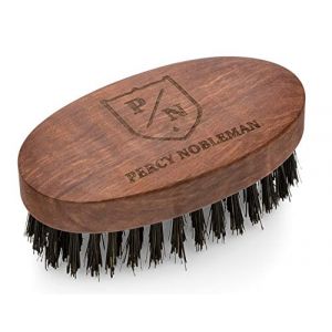 Percy Nobleman Brosse à barbe végétalienne, en bois de poirier autrichien huile (Ellipsis Brands, neuf)