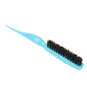 Brosse Plaquante Cheveux, Brosse à Peigner le Dos, Outil de Coiffage Portable Sûr pour Ajouter du Volume à la Brosse à Cheveux pour Chignon pour la Maison (Wenruil, neuf)