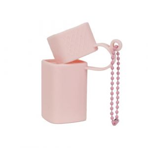 Manchon de protection en silicone pour rouge à lèvres - Étui de rangement portable pour sacs à main, porte-clés, sacs de sport, femmes et filles - Protecteur de rouge à lèvres compact pour sacs à main (hubeishengdedianzishangwuyouxiangongsi, neuf)