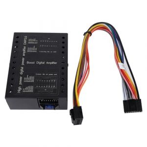 Tomotato Amplificateur de Voiture, DC 12V 4 Canaux Classe A/B Bo&icirc;tier Amplificateur DSP de Voiture, pour St&eacute;r&eacute;o Audio de Voiture (Hairolory, neuf)