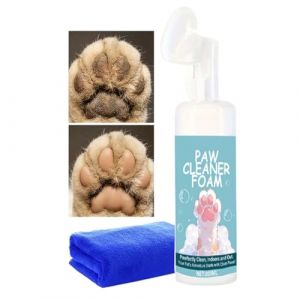 Nettoyeur De Pattes Pour Animaux,Shampooing Sec Portable De 200 Ml Pour Le Bain - Lotion Nettoyante Pour Pattes de Chien | Pour Nettoyage, Toilettage Et Soins Des Chiens Et Chats &Agrave; La Maison, Ext&eacute;rieu (guotangquan, neuf)