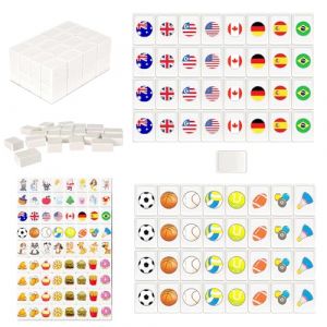 ADDLIVE Mahjong 2 Joueurs, 65 Blocs Mahjong, Seaside Escape Jeu Domino, 30MM Jeu de Mah-Jong, Je-u de Seaside Escape, Majongue a Deux Joueurs, J-EU Mah-Jong avec 3 Jeux D'autocollants pour Famille (YUNXIA-EU, neuf)