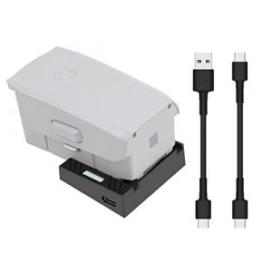 Fututech QC 3.0 Mini Chargeur USB Type-C pour DJI Mavic Air 2S Air 2 Correspondance Automatique Charge Rapide avec Indicateur de Charge Accessoire Drone (Fututech, neuf)