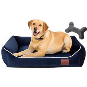 FUUFEE Panier Chien, Coussin Chien dehoussable et Lavable, Lit pour Chien 120 x 90 cm, Coussin pour Chien, Lit Chien Lavable Canapé Chien - Coussin Chien, Dog Bed, Panier Chien dehoussable Lavable (MAYRO Store, neuf)