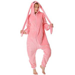 corimori 1852 (Plusieurs Modèles) Combinaison Animal Costume, Grenouillère Polaire Hommes Femmes, Tenue Lounge, Bonnie Le Lapin, Taille 170-180 cm (Corimori (Envoi rapide), neuf)
