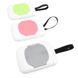 Poue-linge Réutilisable, Lingeur de Voyage de Vidage des Lieux de Voyage Rechargeable Wet Wipe Carter Hyde Herder Baby Wipes Container For Diaper Sac Luge Lupter Lupter (Gulaer, neuf)