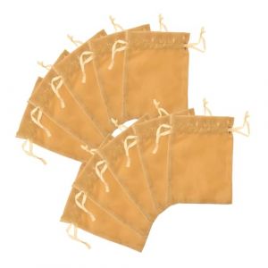 ARTSEWPLY 10 Pièces Sac à Cordon pour Perruques Satin Lot Rangement Portables Organisateur Compact pour Plusieurs Extensions de Cheveux Pochettes Légères et Élégantes Parfait pour Voyage et (Xiiierw, neuf)