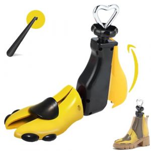 Satauko Embauchoirs à Chaussures pour Femme, Extenseur de Chaussures pour Hommes, Embauchoirs Bottes pour Largeur et Longueur Extensibles, Botte Unisexe Réglable pour Pieds Larges.(1 Pièce, 37-43) (Akiway-FR, neuf)