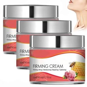 Crème Raffermissante Pour Le Cou,Anti Double Menton,Soins Pour Le Cou Et Le Décolleté Creme,Crème Anti-âge Pour Le Cous,Huile Corporelle Liftante Au Collagène,Créme Anti-Rides Pour Femme Et Homme (3) (FEIBAO&-Wu, neuf)