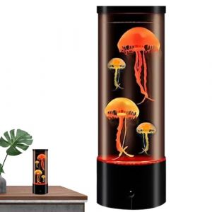 Lampe &Eacute;lectrique &Agrave; La M&eacute;duse - 7 Couleurs &Agrave; L'&eacute;chelle De Table De M&eacute;duse De M&eacute;duse, Lampe De Table De Poisson &Agrave; Alimentation USB Lumi&egrave;res Nocturnes | Aquarium De Poisson Color&eacute; Pour Le Salon, Bureau D (mensxx, neuf)