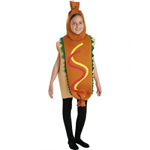 Funidelia D&eacute;guisement hot dog pour fille et gar&ccedil;on, Taille 3-6 ans Nourriture, Boissons - Costume pour enfant pour les f&ecirc;tes, le Carnaval et Halloween (Funidelia FR-BE-LU, neuf)