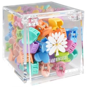 KANPRINCESS Lot de 70 mini pinces à cheveux avec boîte fantaisie en forme de cœur pour femmes et filles - Accessoires de cheveux pour cadeau (cœur-lot 7) (Fast Media Ships From USA, neuf)