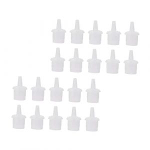 SAFIGLE 50pi&egrave;ces Bouchon Pour Flacon De Colle Embout Pour Flacon De Colle Accessoire Pour De Lot De Bouchons Pour De (Grand Di, neuf)