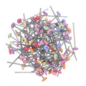 Homoyoyo 100 Pièces D'Accessoires Pour Pinces À Cheveux DIY Base À Ressort Pour Épingle À Cheveux En De Soja Tableau De Bord Pièces De Base Pour Barrettes Épingle À Cheveux (Alda Jin, neuf)