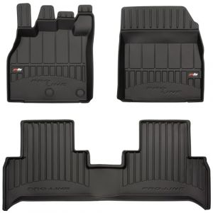 MOTOS Tapis de Sol Caoutchouc pour Renault Scenic III 2009-2016 Am&eacute;liorez Votre Confort de Voyage avec Le Tapis Noir antid&eacute;rapant Auto 3D- Tapis Voiture Tous Temps pour Voiture, Protection Contre Les (MOTOS EU, neuf)