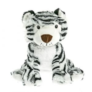 Pelucho - Peluche Bouillotte Tigre - Made in France - Lavande et blé - Chaleur - Bien être - Douceur - Bouillotte sèche - Bouillotte Bébé - bouillotte micro-onde (PELUCHO BOUILLOTTE, neuf)