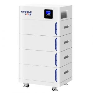Batterie Lithium 48V 400Ah Tout-en-Un De 20 kWh LiFePO4, Syst&egrave;me De Stockage avec Onduleur Int&eacute;gr&eacute; De 5 KW, Installation Facile, pour Stockage Photovolta&iuml;que, Batteries Hors R&eacute;seau, Syst&egrave;mes Solaires (Cyccle Volt, neuf)