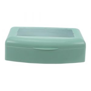 VALICLUD Boîte tondeuses art faux cils faux-cils plateau d'outils à ongles étui de nettoyage pour outils à ongles plateau d'outils de manucure bol de trempage des ongles pp Bleu (Cedongh, neuf)