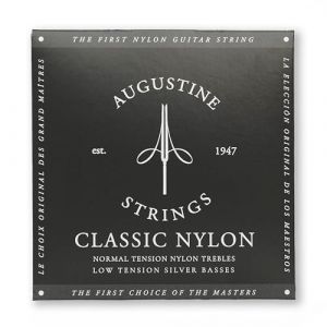 Augustine Cordes pour guitare classique Classic - Black Label tension normale Jeu Classic Black normal/low (MPROSHOP, neuf)