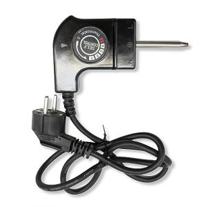 DOJA Barcelona | Cordon Thermostat Plancha | Pack 1 | Prise Plancha | 10A | Cable d'Alimentation Plancha Electrique 90 °C | Cordon Alimentation avec Thermostat | pour Plancha Électrique Extérieur (DOJA Barcelona, neuf)