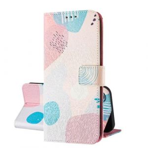 SEHEYA Coque Rabat pour Samsung Galaxy A05S 4G Etui Portefeuille en Cuir PU à Motifs Housse de Protection Magnétique Folio Case, Rose Vert (SEEYA, neuf)