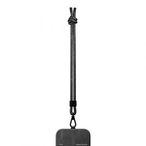Native Union Sling – Sangle de téléphone Ajustable et détachable – Compatible avec iPhone 16, 15 et la Plupart des Smartphones – Fabriquée avec 100% de matériaux durables et recyclés (Noir) (Native Union, neuf)
