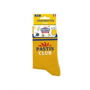 STC - Chaussettes Pastis Club - Taille Unique 39/45 (PRIME SELECT SAS, neuf)
