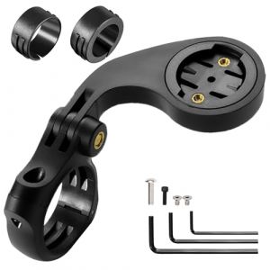 Support Guidon de Vélo Compatible avec Garmin Edge 540 530 520 510 500 840 830 820 810 800 200 130 25 20 1000 1030 1040 Plus XOSS G/G+ iGPSPORT Support Compteur de Avant Vélo VTT pour Ordinateur GPS (YINGCHIKJ, neuf)
