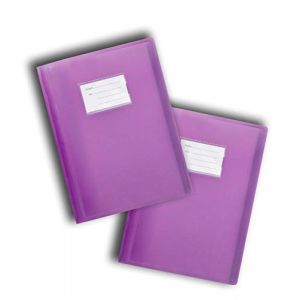 Arpan Porte-vues A4 104 pochettes 208 vues &agrave; couverture flexible pour l'&eacute;cole ou le travail - Id&eacute;al pour les pr&eacute;sentations, l'archivage, le rangement a4 Purple - Pack of 2 (Claris, neuf)