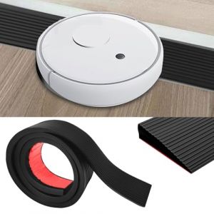 Rampe de seuil de porte - 8 cm x 3 cm x 100 cm - Rampe de seuil de porte - Rampe de fauteuil roulant - Charge maximale : 800 kg - Pour robot aspirateur, fauteuil roulant, poussette, d&eacute;ambulateur (chaogeorich, neuf)