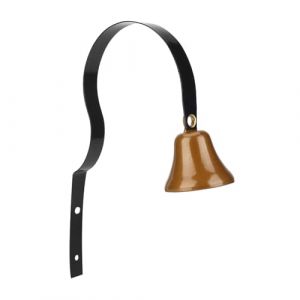 Cloche pour Porte d'entrée, Cloche Murale Antique Cloche Pendentif Sonnette de Porte en Métal pour événements de Mariage, Dîner, école, Hôtel, Commerçants (Scceties, neuf)