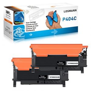 LOSMANN Toner Compatible pour Samsung P404 CLT-P404C pour Samsung 404S CLT-K404S CLT-C404S CLT-M404S CLT-Y404S pour Samsung Xpress SL-C430W C480FW C480W C480 C430 C480FN C433 (2 Noir) (LOSMANN, neuf)