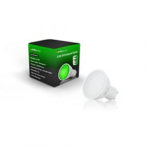 Auraglow Ampoule de projecteur &agrave; faisceau &eacute;troit GU10 GU10 &agrave; LED - Vert (Safield Dist. Ltd, neuf)