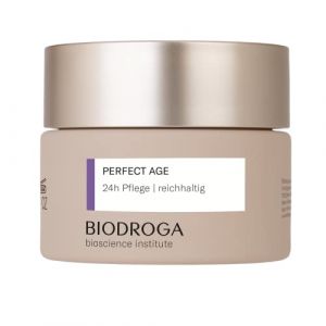 Biodroga Soin raffermissant anti-âge 24h soin riche 50 ml – Crème hydratante anti-rides Skincare Vegan Perfect Age Bioscience Institut (Celeste-online, neuf)