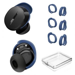 Lot de 3 Paires de Capuchons d'embouts pour &eacute;couteurs Bose QuietComfort (2024), Accessoires en Silicone pour &eacute;couteurs Bose QC, kit d'ajustement antid&eacute;rapant (S, M, L) (Bleu) (XYZXYZ-Fr, neuf)