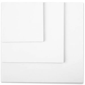 Tritart Lot de 225 feuilles de papier pour origami double face Blanc 80 g/m² 75 feuilles 20 x 20 cm, 15 x 15 cm et 10 x 10 cm (SX-Commerce, neuf)