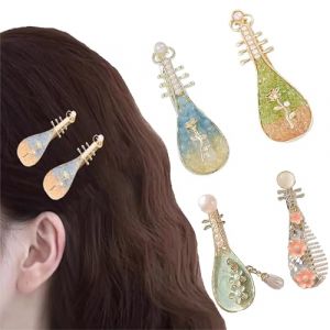 &eacute;Pingle &agrave; Cheveux Pipa, &eacute;Pingle &agrave; Cheveux En Forme De Rose, En Alliage Brillant, Id&eacute;Ale Pour Les Rassemblements, Les F&ecirc;Tes Et Les Sorties Au Quotidien (4) ((Livraison rapide en 10-14 jours) TIMIFUN, neuf)