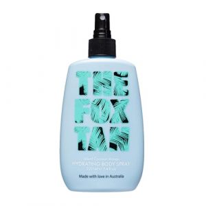 The Fox Tan - Hydrating Body Spray - Spray hydratant et rafraîchissant pour le corps et le visage, adapté comme après-soleil, à l'aloe vera et à l'eau de rose, 220 ml (PURISH – your beauty dealer, neuf)