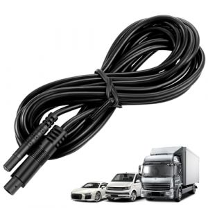 Câble d'Extension de Caméra de Recul 2,5 M 4 Broches, Mâle à Femelle Cable Camera de recul pour 12v 24v Camion Caravane remorque Bus Van (guangzhoushuangfengmaoyiyouxiangongsi, neuf)