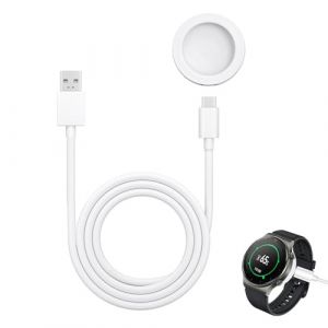 Chargeur Montre Compatible avec Huawei Watch GT5 / GT4 / GT3 / GT3 Pro / GT3 SE / GT2 Pro/Watch 4 / 4Pro / 3 / 3Pro / Ultimate, Chargeur Montre Connectée, Station de Charge Portable 1M, Blanc (Shenzhenshifengjunkejiyouxiangongsi, neuf)
