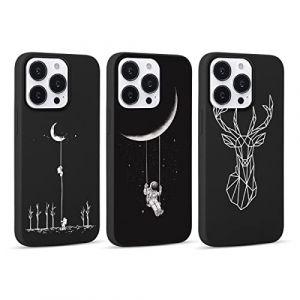 Yoedge 3 Pi&egrave;ces Coque pour Samsung Galaxy S20 FE (4G/5G)/S20 Lite 6,5",Souple Silicone TPU Ultra Mince Housse &Eacute;tui avec Motif,Antichoc Protection Slim Case Cover pour Samsung S20 FE Housse, Astronaute (Herr Dietmar, neuf)