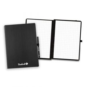 BAMBOOK Classic - Cahier Effacable - Original - A4 - Quadrillé - Cahier Réutilisable, Cahier Connecté, Carnet Effacable (Bambook products, neuf)