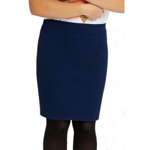 Oh! Pretty Fille Jupe Crayon Extensible pour L&rsquo;&Eacute;cole 5 &agrave; 13 Ans (Bleu Marine, 7-8 Ans) (PrettyFashion Outlet, neuf)